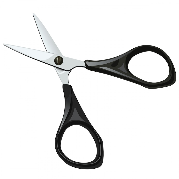 Vector las tijeras