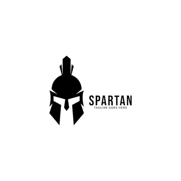 timón simple logo fuerte espartano