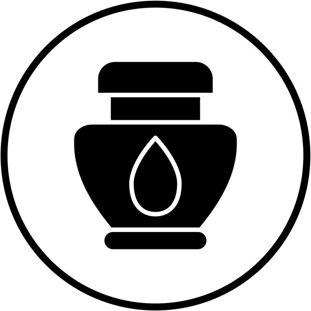 Tintas de diseño vectorial Estilo del icono