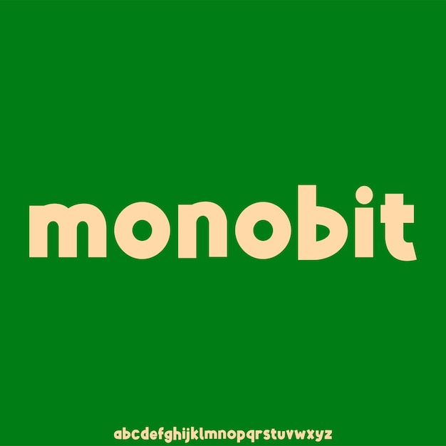 TIPO DE ALFABETO DE FUENTE DE 8 BITS DE PÍXEL MODERNO