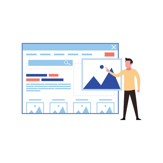 El tipo está trabajando en el sitio web.