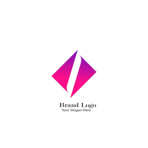 Tipo de logotipo de marca diferente creativo