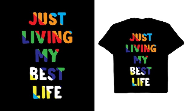 Tipografía de citas diseño gráfico vectorial de camisetas