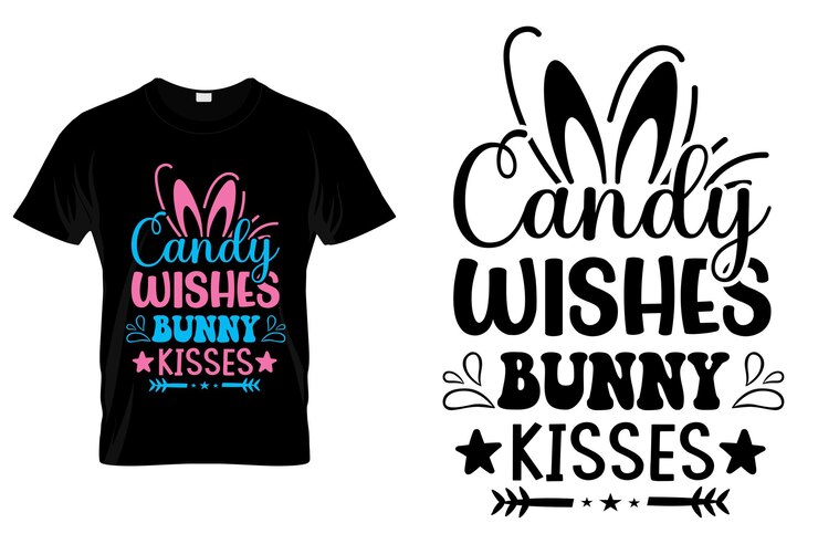 Vector tipografía día de pascua svg artesanía diseños de camisetas vector pascua svgeaster conejito svgkids pascua