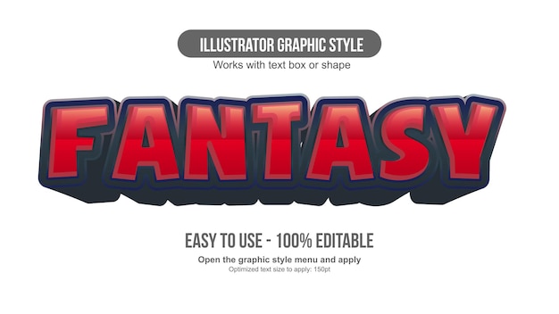 tipografía de dibujos animados 3d rojo moderno