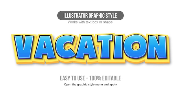Tipografía de dibujos animados de estilo de logotipo de juego azul