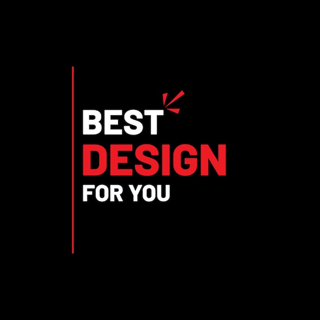 Tipografía Diseño de camiseta mínima