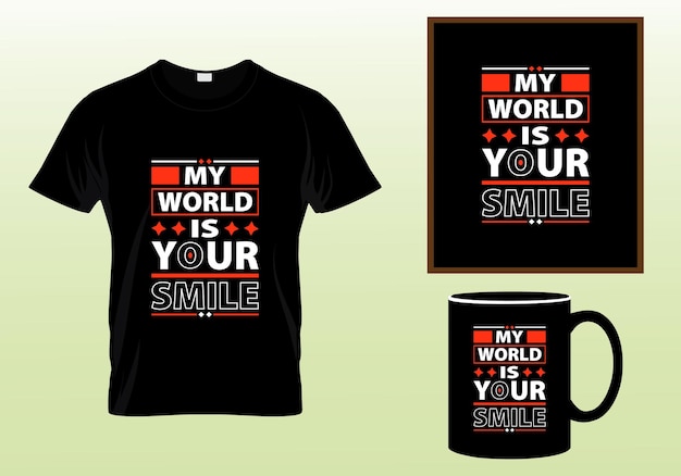 Tipografía Diseño de camiseta tipografía moderna citas de letras inspiradoras diseño de camiseta