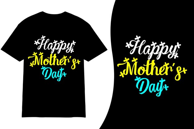 tipografía Diseño de camisetas para el Día de la Madre