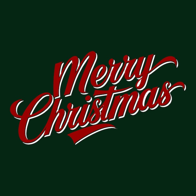 Tipografía Feliz Navidad