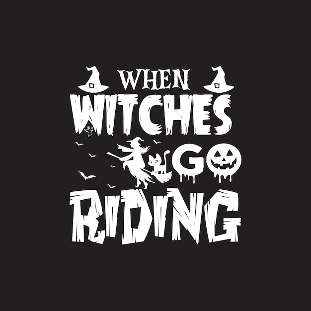 Tipografía de Halloween cita artesanal, diseño de camiseta svg