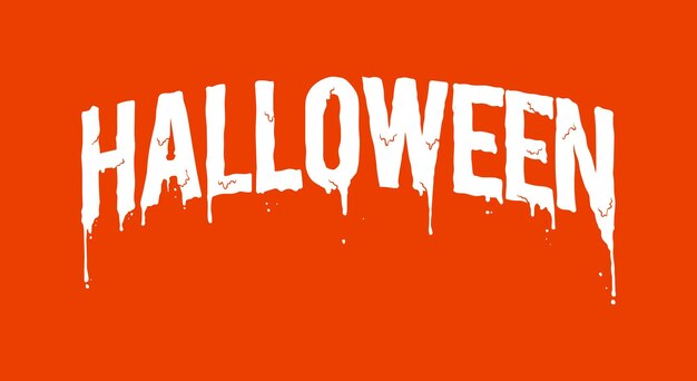 La tipografía de Halloween