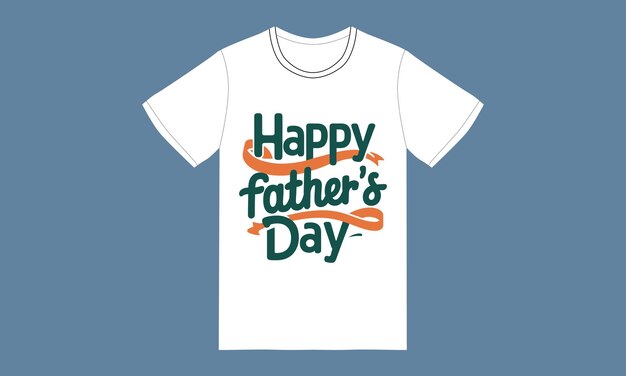 tipografía de moda para el día del padre diseño gráfico de camisetas