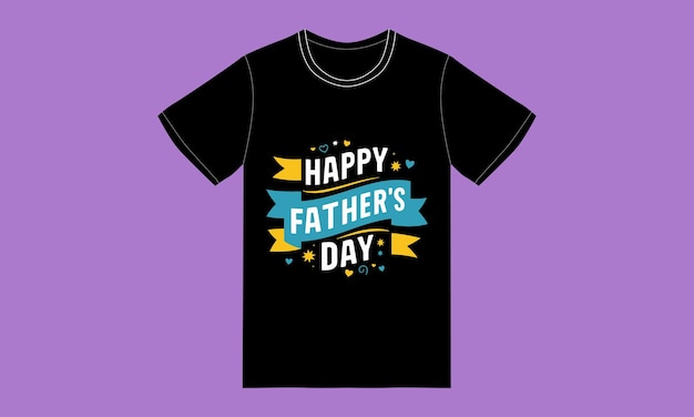 Tipografía de moda para el día del padre diseño gráfico de camisetas