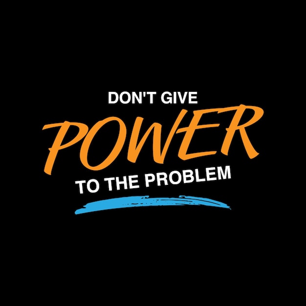 tipografía moderna citas motivacionales diseño de camiseta