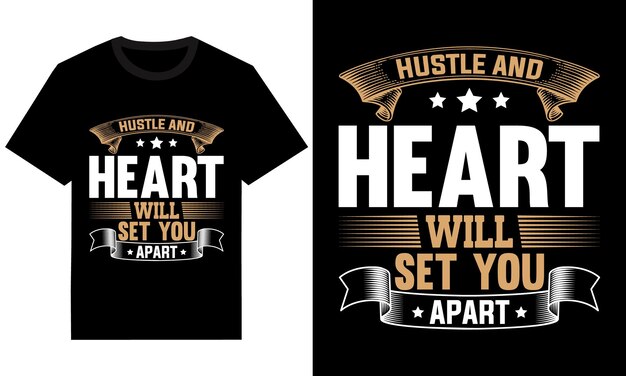 tipografía motivacional diseño de camisetas