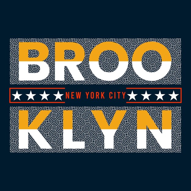 Vector tipografía vectorial diseño de camiseta de ciudad de nueva york ilustración