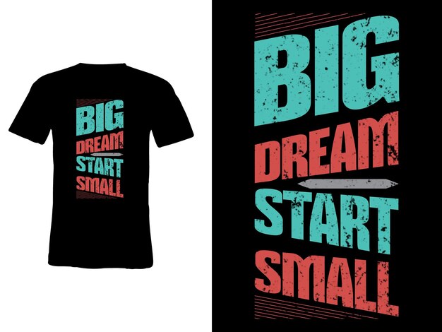 tipografía vectorial increíble y hermoso diseño de camiseta