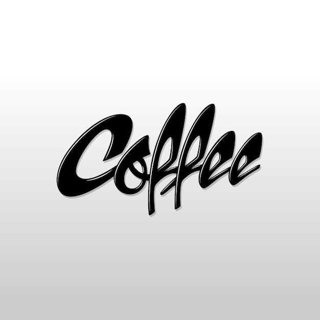 Tipografía Word Coffee