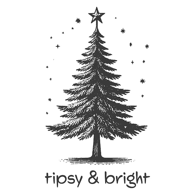 Tipsy y Bright Retro Clipart Camisas divertidas Diseño vintage para sublimación impresa artesanal