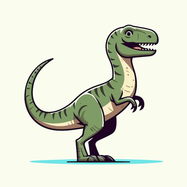 Vector el tiranosaurio es un dinosaurio antiguo.