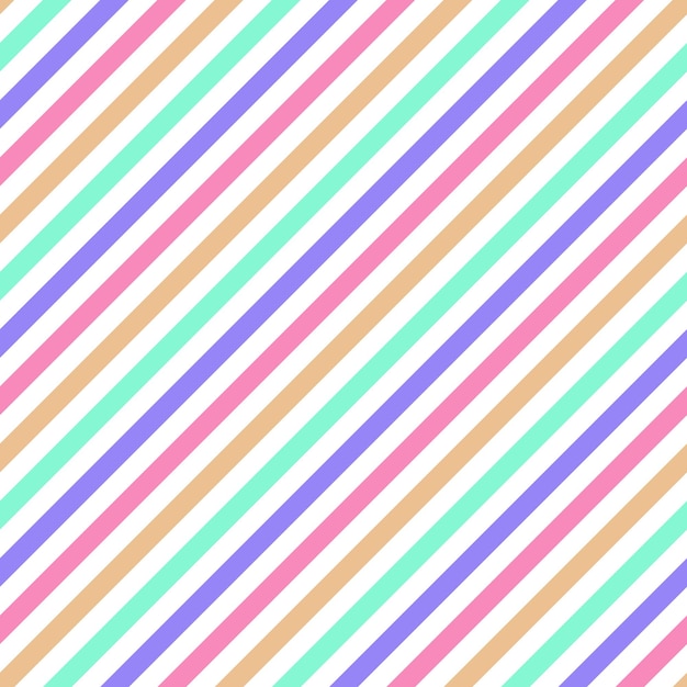 Tiras de repetición de patrones sin fisuras en cualquier diseño de color