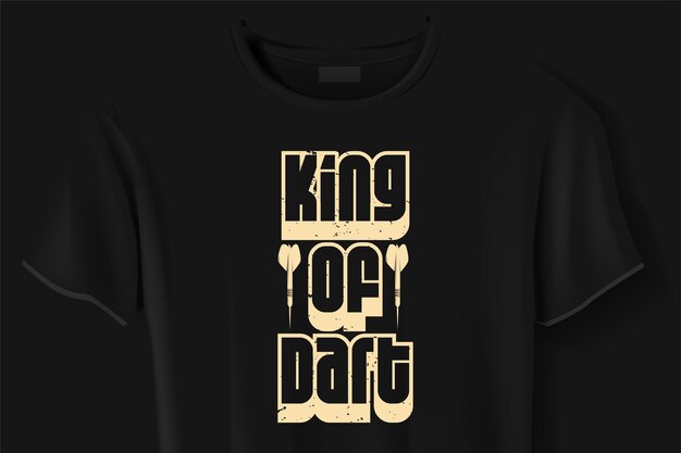 Tire el objetivo, jura, repita el diseño de la camiseta de tipografía.