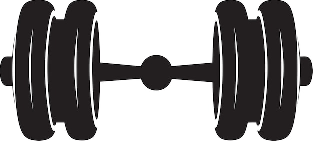 Vector titangrip vector fitness logo megalift dumbbell diseño del icono