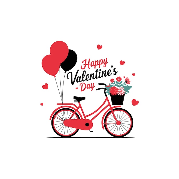 Título de la plantilla de feliz día de San Valentín
