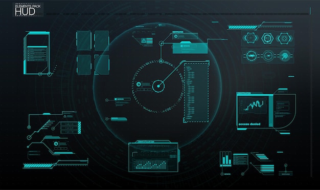 Títulos de llamadas. Etiquetas de barra de llamadas, barras de cuadro de llamada de información e información digital moderna. Plantillas de hud de cuadros de información digital de tecnología. Comunicación publicitaria futurista. Ilustración vectorial
