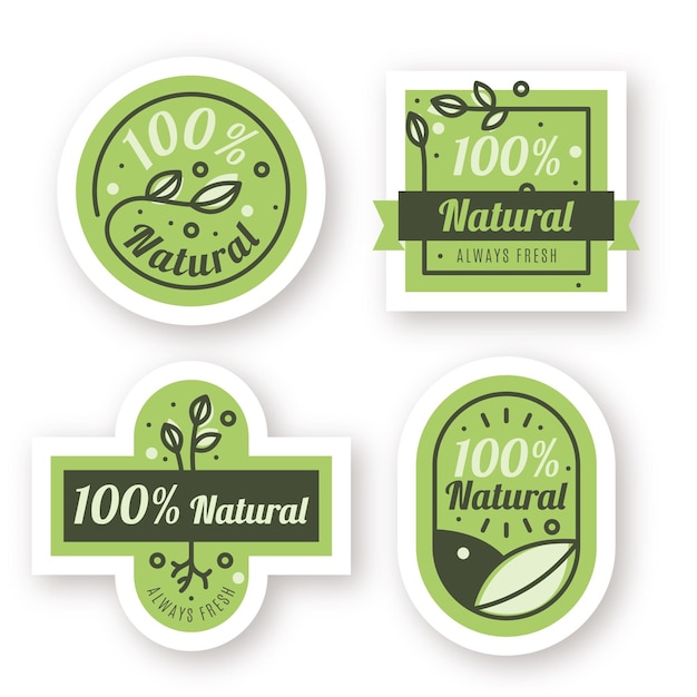 Toda la colección de insignias naturales