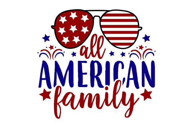 toda la familia americana