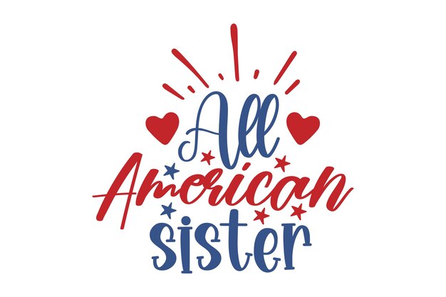 Todas las letras de hermanas americanas con corazones.