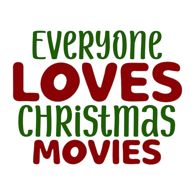 A todo el mundo le encantan las películas navideñas.