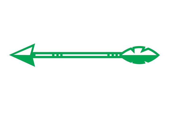 Vector todos los tipos de elementos de diseño de flecha