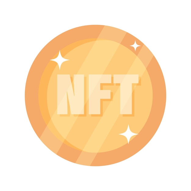 Token no fungible Moneda de oro NFT Dinero en línea para comprar arte exclusivo