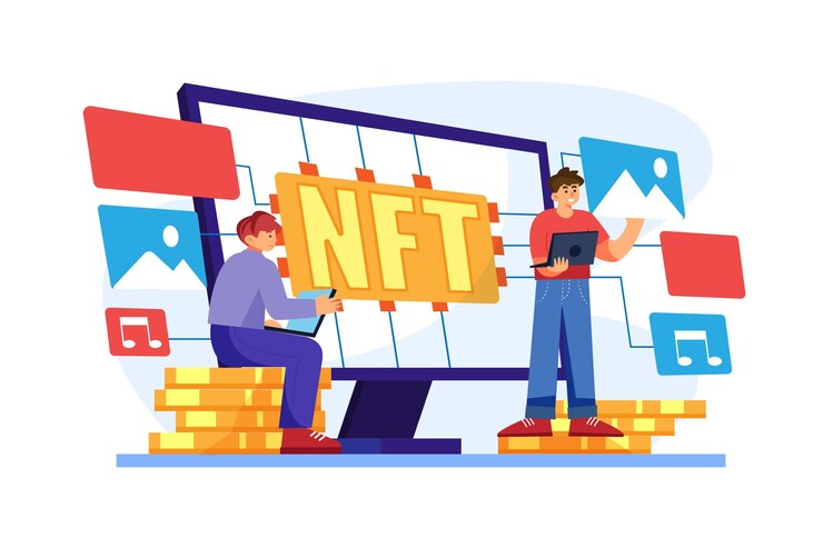 Vector token no fungible ntf