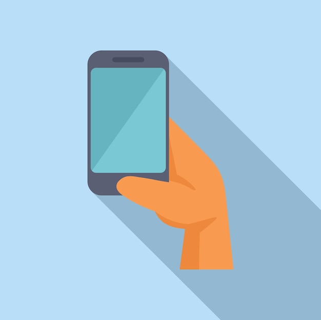Tomar fotos con el teléfono inteligente en la mano