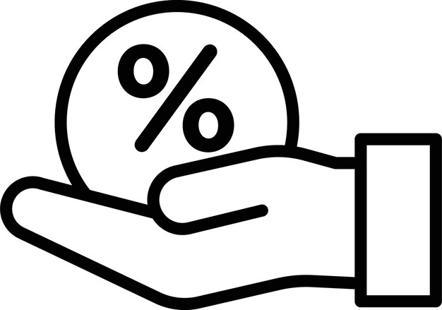 Tome el icono de crédito Configure el símbolo vectorial de recompensa de reembolso financiero Signo de ganancia fiscal