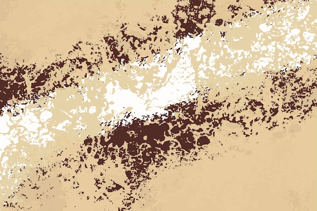 Los tonos marrones beige de verano, las bombas de arena de verano, la acuarela, el fondo gráfico, el dibujo con pincel, las transiciones suaves borrosas de los tonos, el papel tapiz beige abstracto.