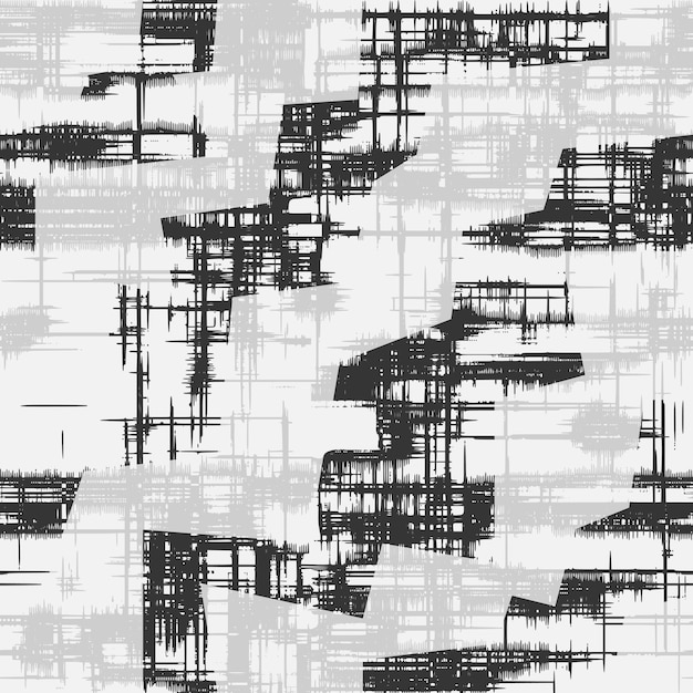 Tonos de textura de vector de patrones sin fisuras de gris