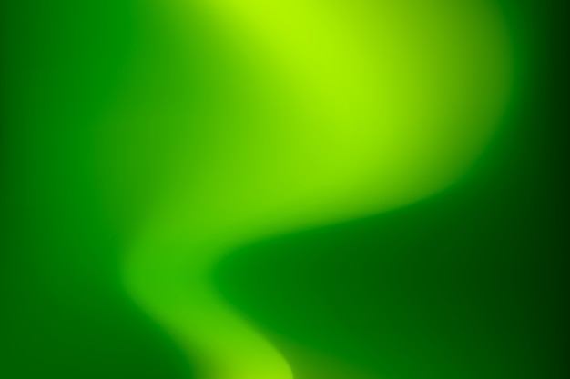 Los tonos verdes del gradiente de fondo