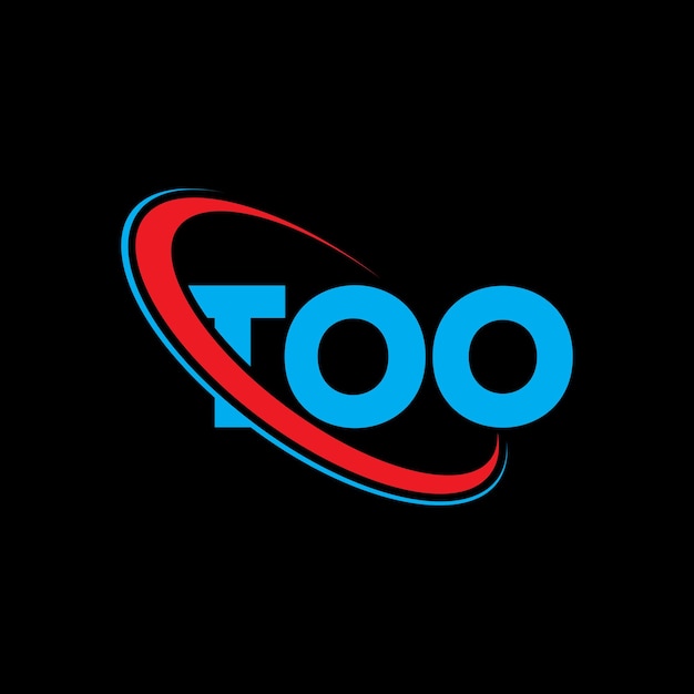 TOO logotipo TOO letra TOO letra diseño del logotipo Iniciales TOO logotipo vinculado con círculo y mayúscula monograma logotipo TOE tipografía para negocios tecnológicos y marca inmobiliaria