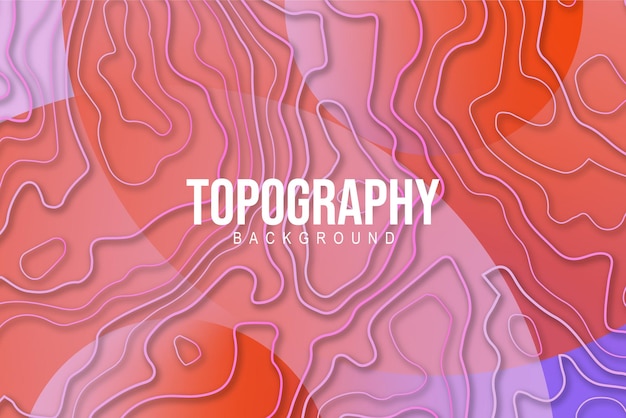 topografía de gradiente fondo abstracto
