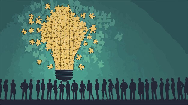 Tormenta de ideas creativas para un proyecto de colaboración exitoso