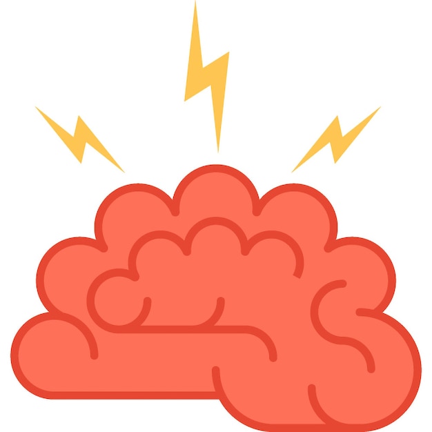 tormenta de ideas sobre el concepto de icono de la web plana