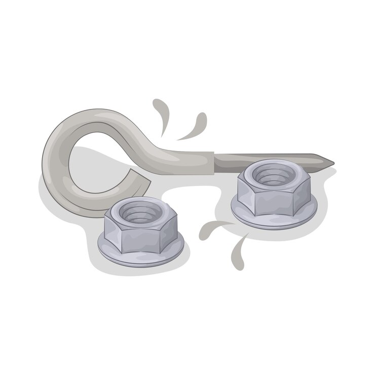Vector los tornillos