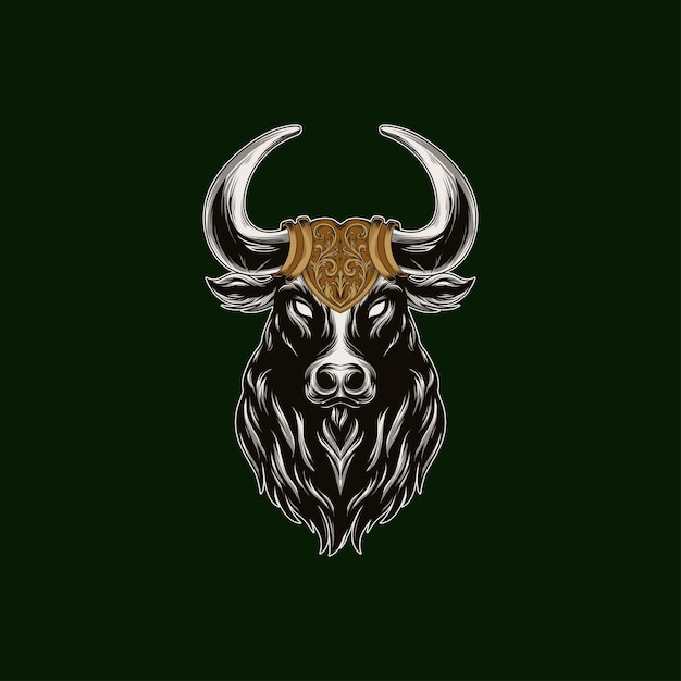 toro ilustración vectorial