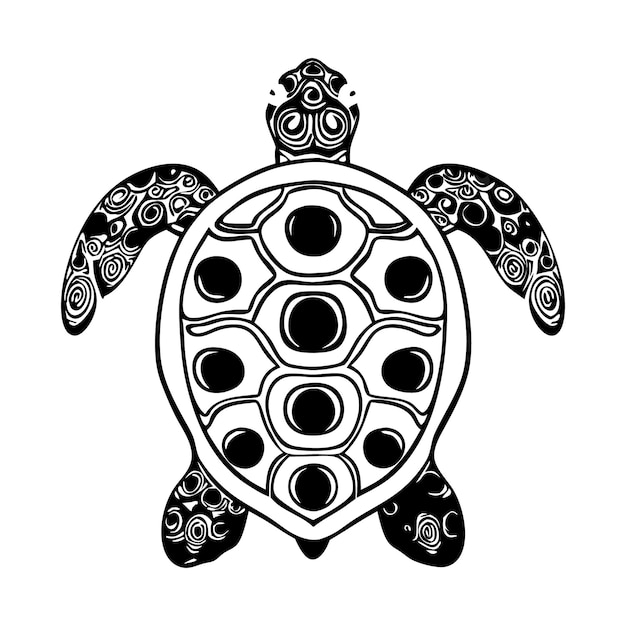 una tortuga con las palabras tortuga en ella