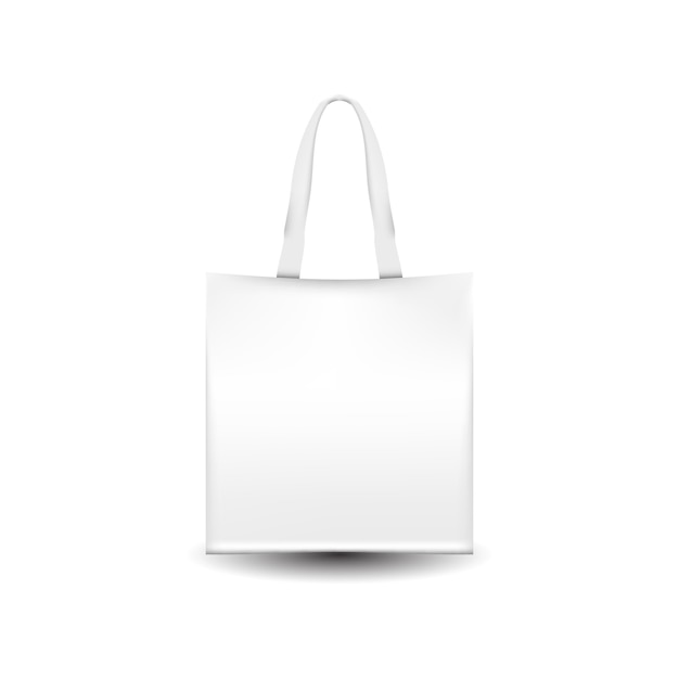 Vector totebag realista 3d